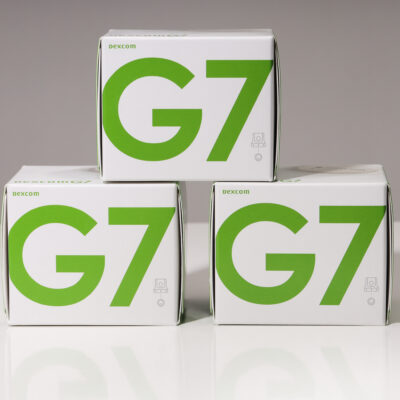 Комплект сенсоров на месяц Dexcom G7 (3 сенсора)