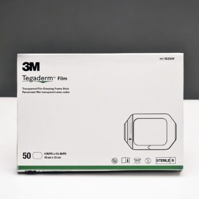 Прозрачная пленочная повязка рамочного типа 3M™ Tegaderm™ 1626W, 10 x 12 см